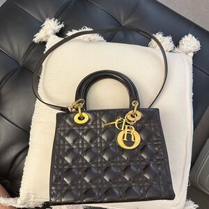 Vintage lady dior bag
